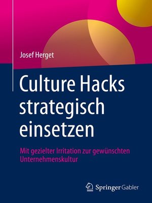cover image of Culture Hacks strategisch einsetzen